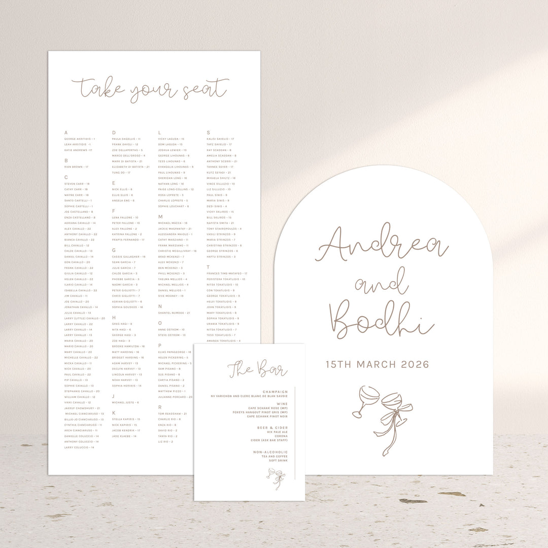 ANDREA 3 Sign Package