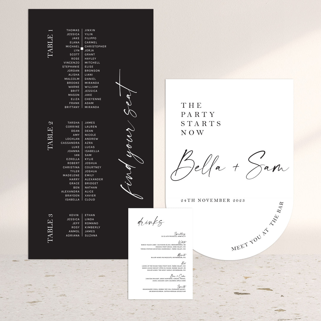 BELLA 3 Sign Package