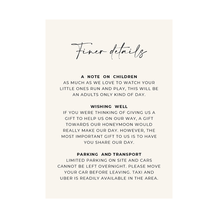 BELLA Invitation Suite