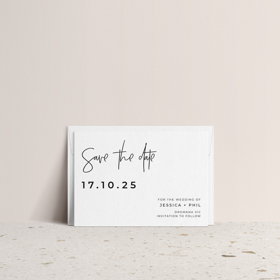 JESSICA save the date