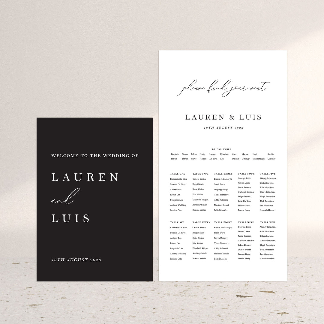 LAUREN 2 Sign Package