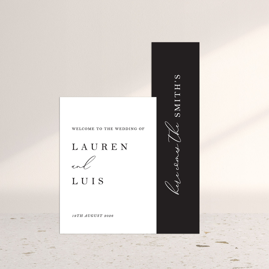 LAUREN 2 Sign Package