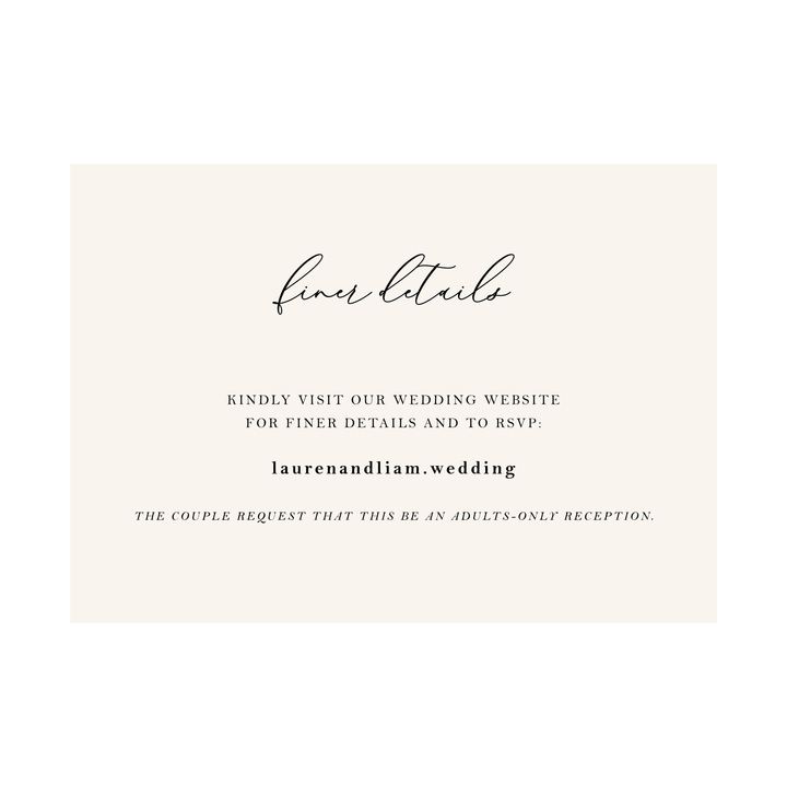 LAUREN Invitation Suite