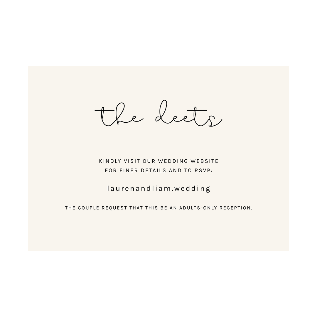 OLIVER Invitation Suite