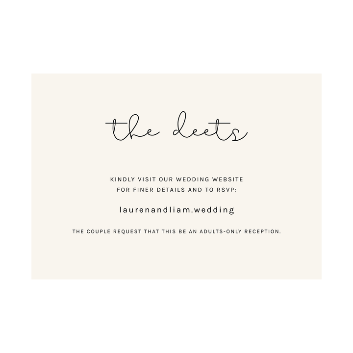 OLIVER Invitation Suite