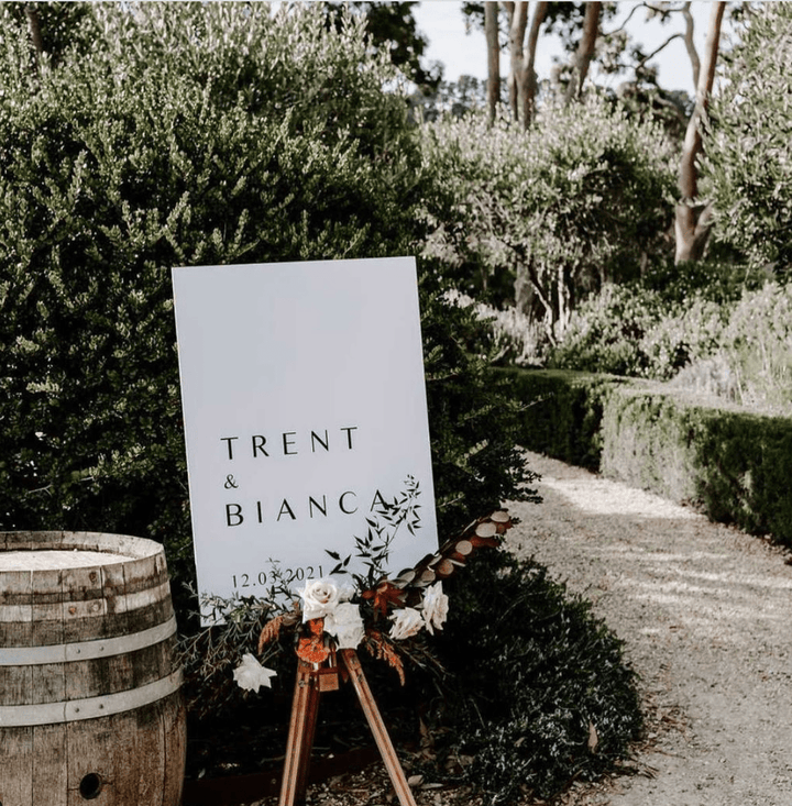 Ivory and Ink Weddings Welcome Sign JANE Welcome Sign