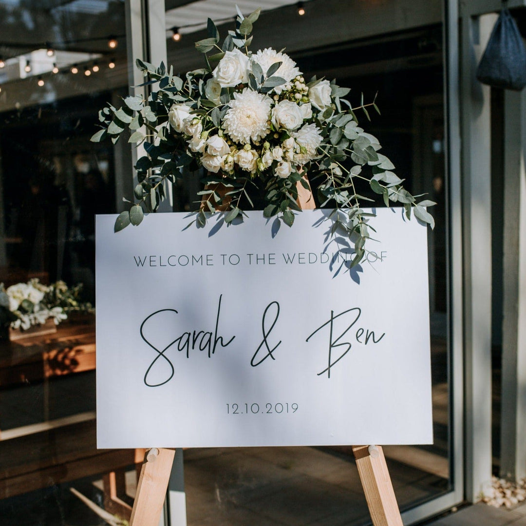 Ivory and Ink Weddings Welcome Sign JESSICA Welcome Sign