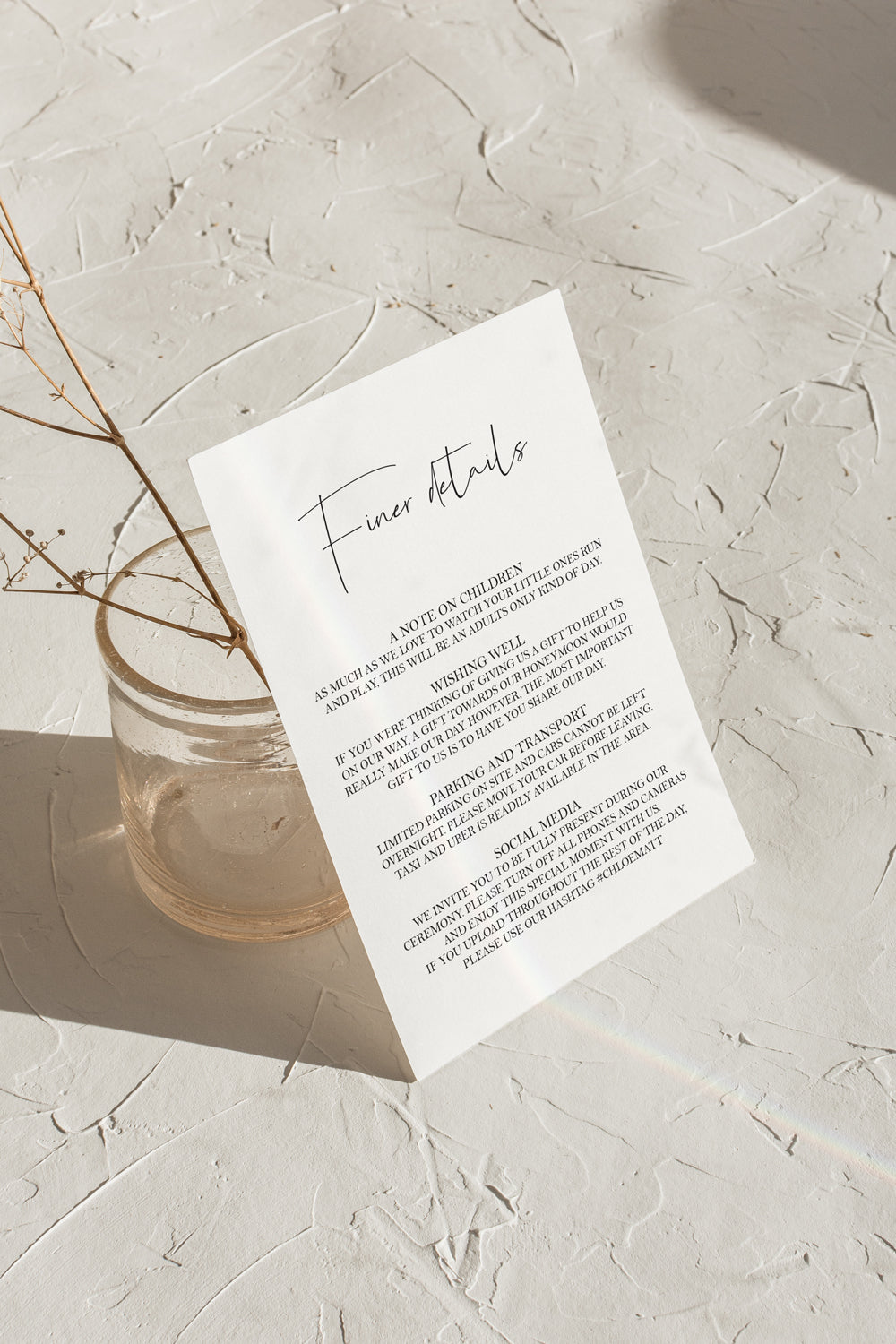 How to Word a No Kids Wedding