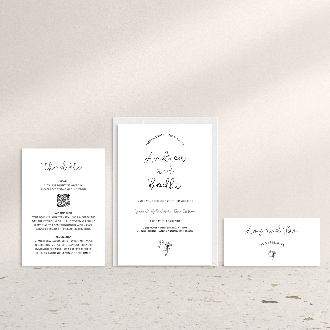 ANDREA Invitation Suite