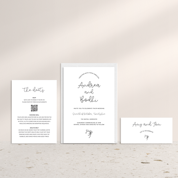 ANDREA Invitation Suite