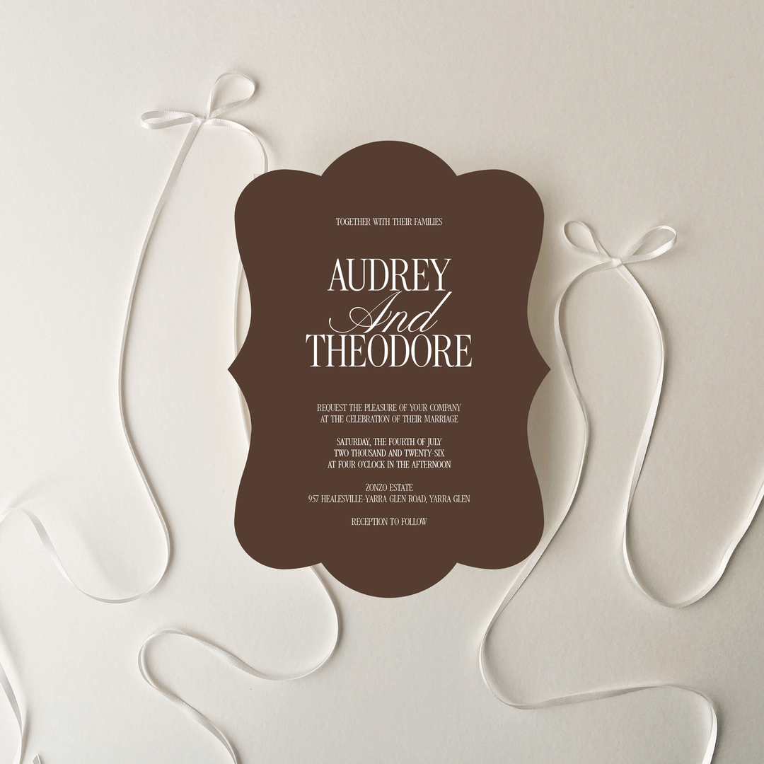 AUDREY Invitation Suite