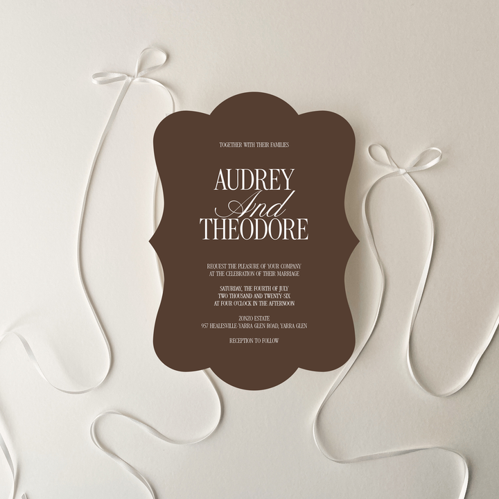 AUDREY Invitation Suite
