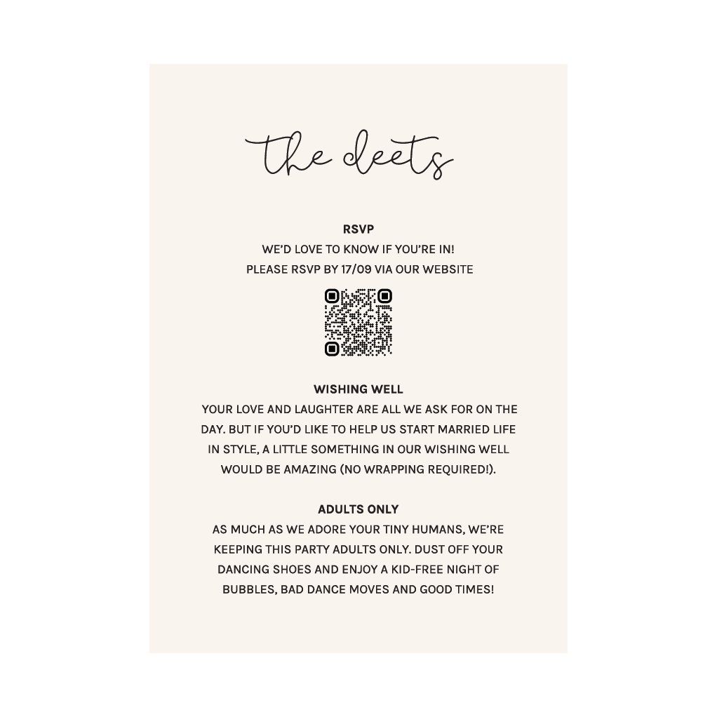 ANDREA Invitation Suite