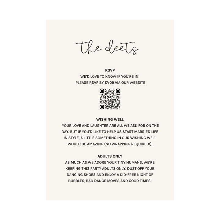 ANDREA Invitation Suite
