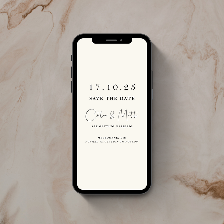 Digital Save the Date