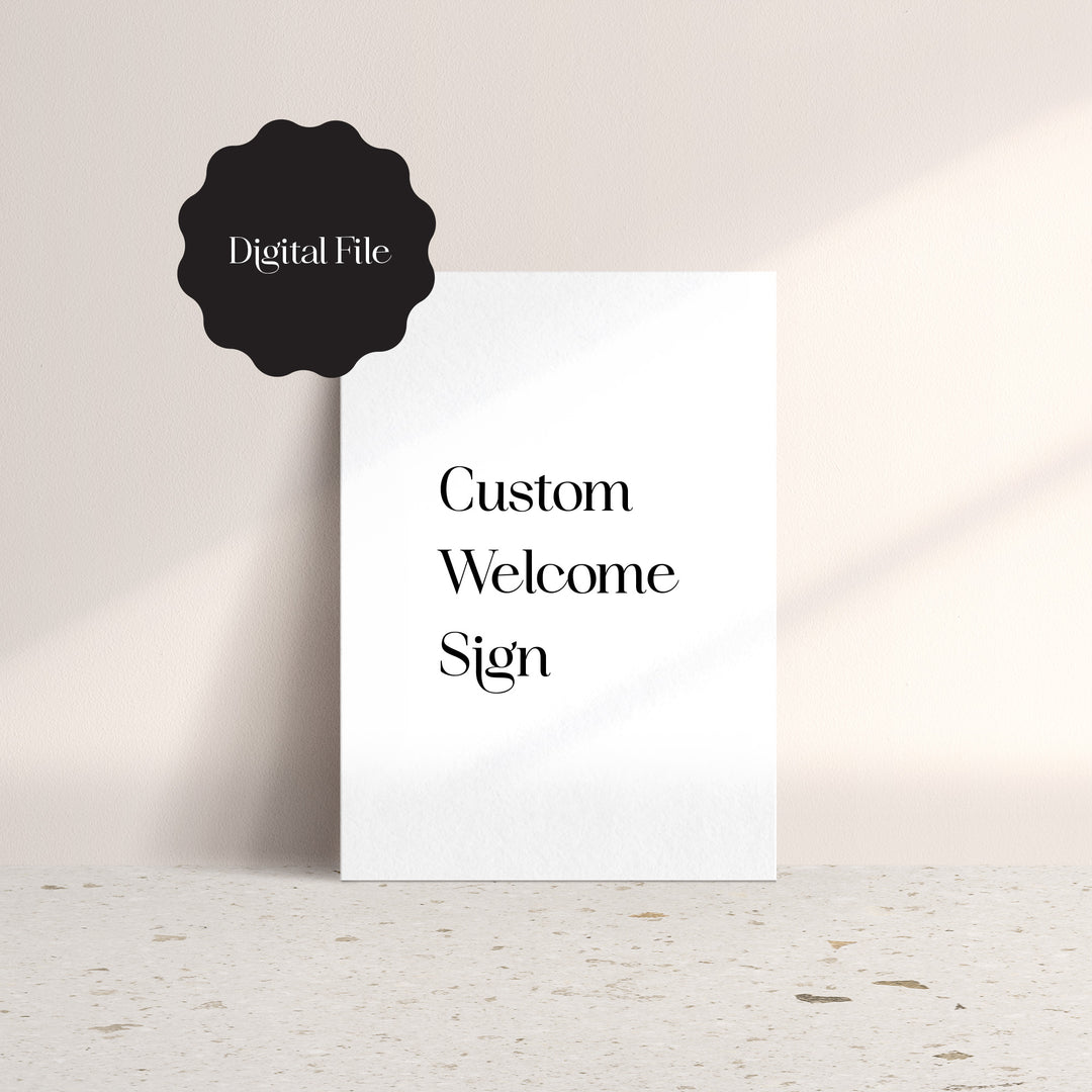 Digital Welcome Sign