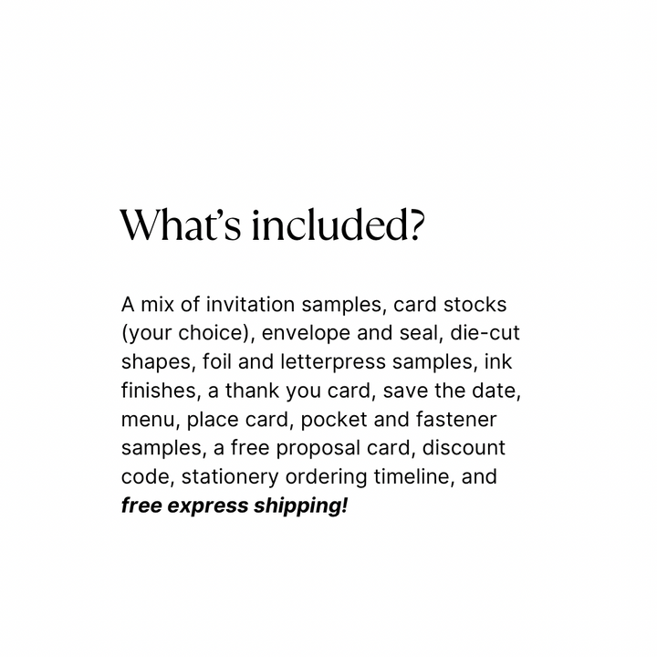 Sample Pack