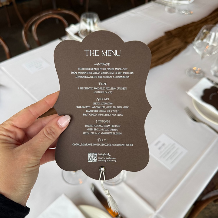 AUDREY Menu