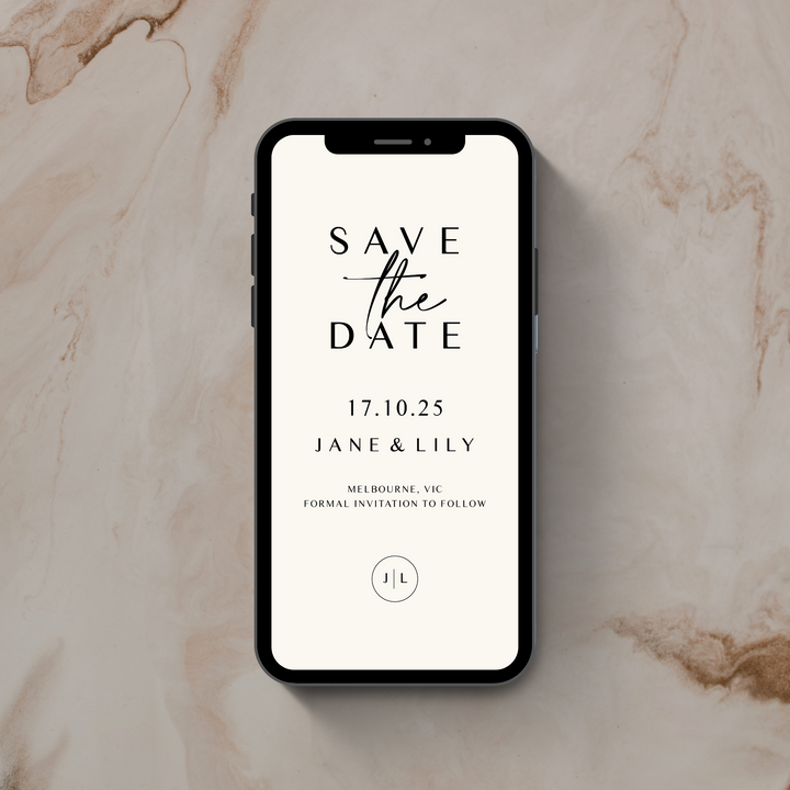 Digital Save the Date