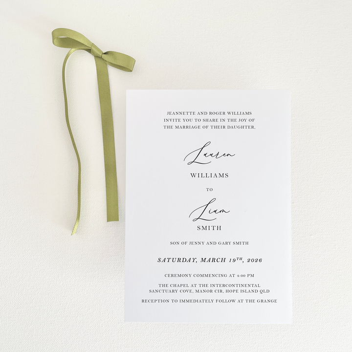 LAUREN Invitation Suite