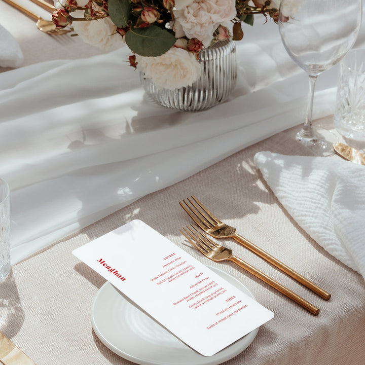 MEAGHAN Menu