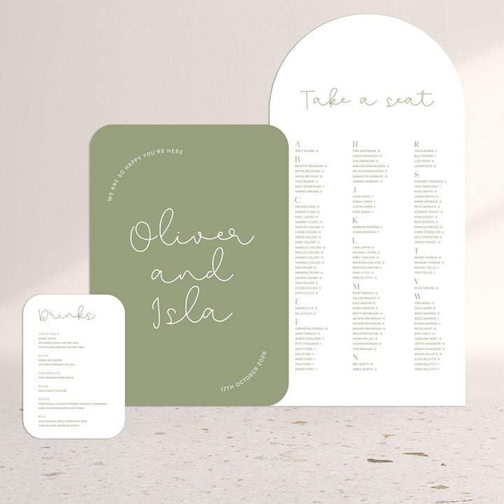 OLIVER 3 Sign Package