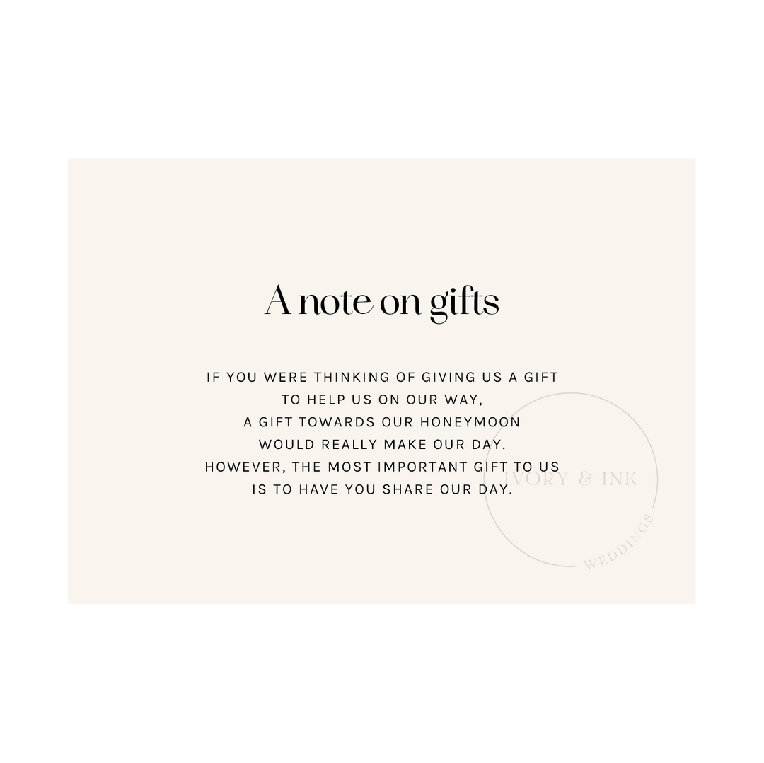 OLIVIA Invitation Suite