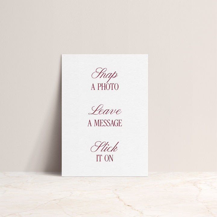 Guestbook Signs