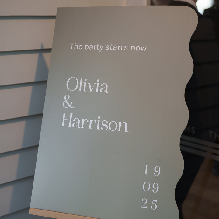 OLIVIA Welcome Sign