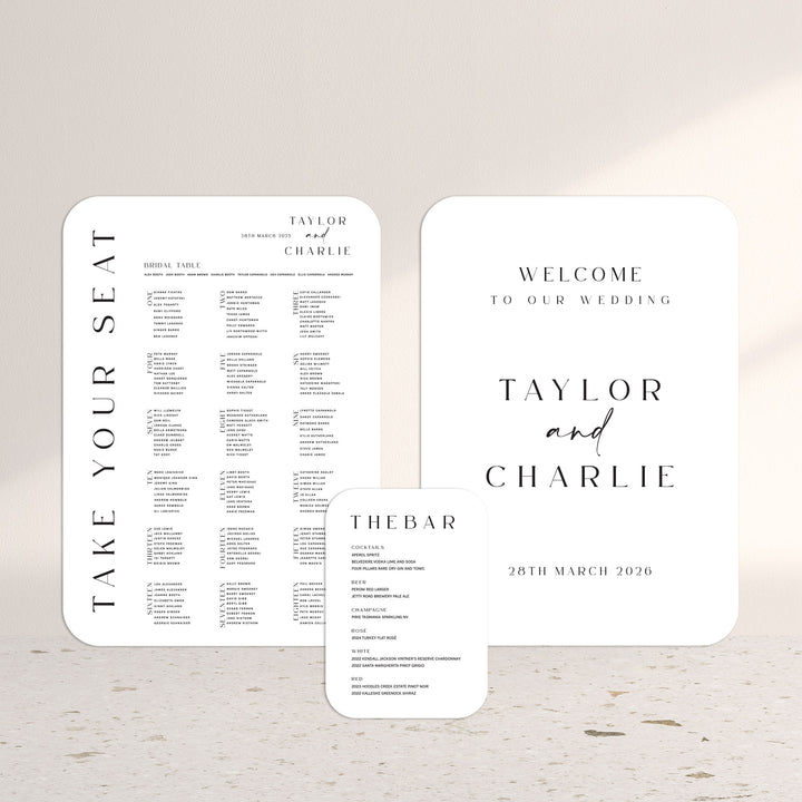 TAYLOR 3 Sign Package