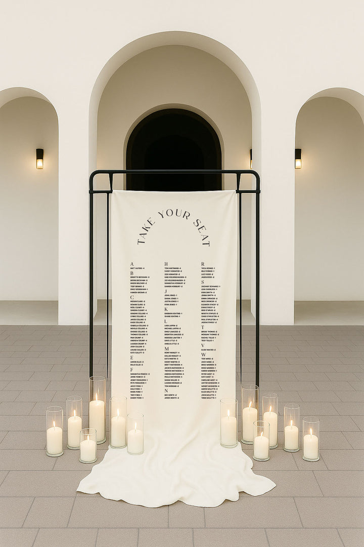 Fabric Seating Chart