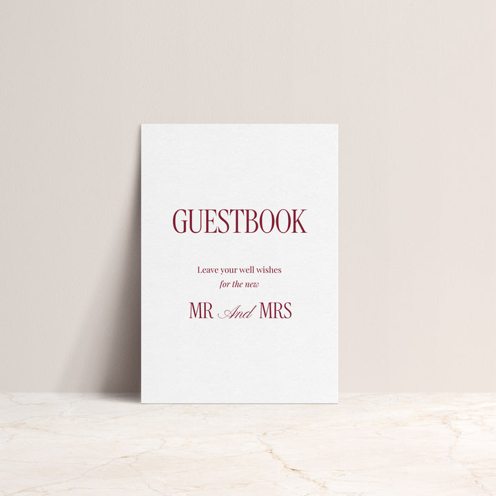 Guestbook Signs