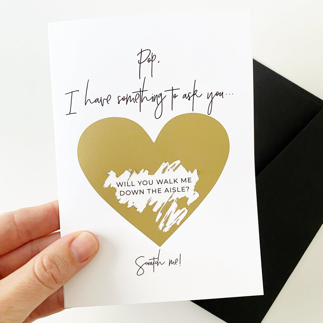 Ivory and Ink Weddings Cards Scratch Off Cards