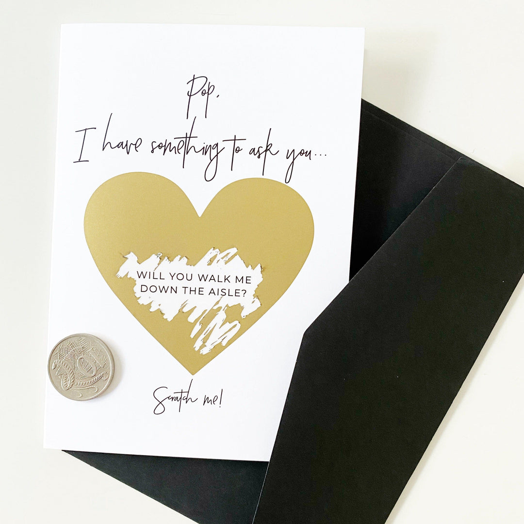 Ivory and Ink Weddings Cards Scratch Off Cards