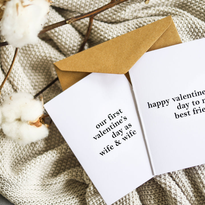 Ivory and Ink Weddings Cards Valentine's Day Cards