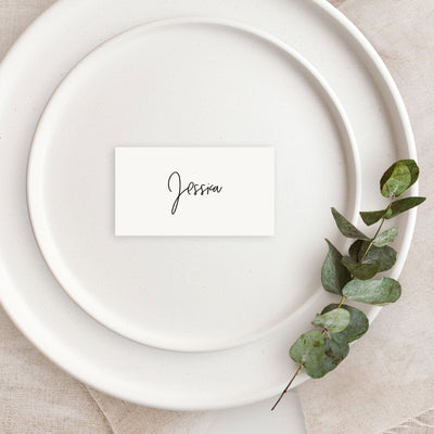Ivory and Ink Weddings Place Cards JESSICA Place Cards