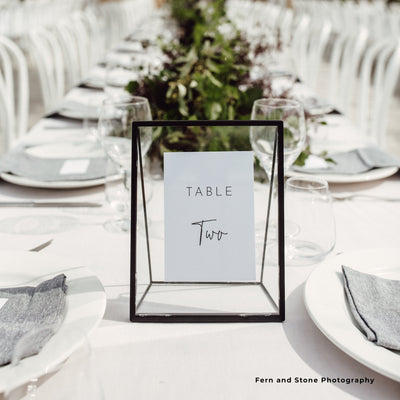 Ivory and Ink Weddings Table Numbers Table Number Prints