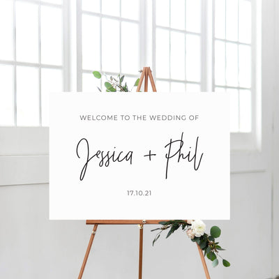 Welcome Signs – Ivory & Ink Weddings